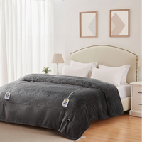 ESSANA Luxe Heated Blanket – Queen Size | Dual-Zone Smart Controls, 10 Custom Heat Levels & 12-Hour Auto Safety Shutoff